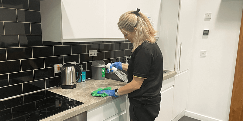 Canteen Cleaning With Toucan Eco