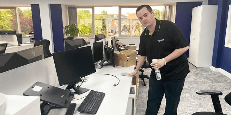 Ryan Desk Cleaning